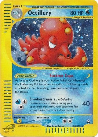 Octillery H20/H32 - Holo-Kantocards