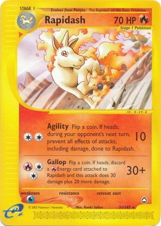 Rapidash 31/147-Kantocards