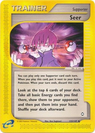 Seer 133/147-Kantocards