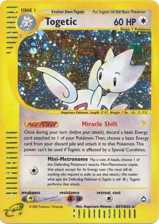 Togetic H27/H32 - Holo-Kantocards