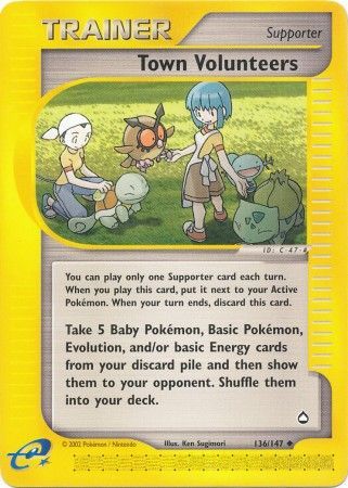 Town Volunteers 136/147-Kantocards