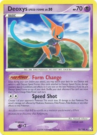 Deoxys Speed Forme 26/146-Kantocards