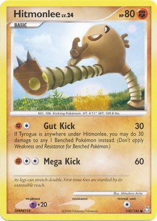 Hitmonlee 100/146-Kantocards