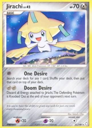 Jirachi 31/146-Kantocards