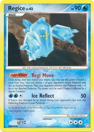 Regice 36/146-Kantocards