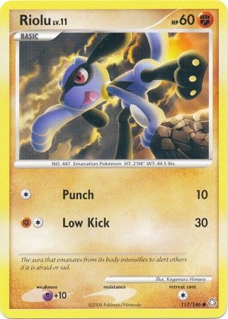 Riolu 117/146-Kantocards