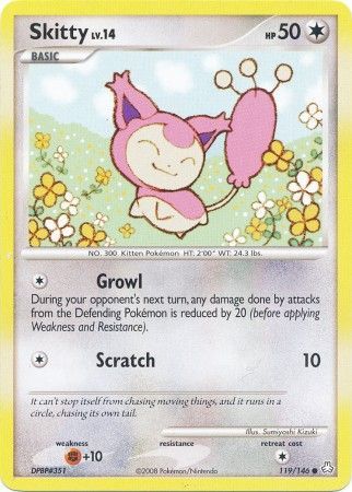 Skitty 119/146-Kantocards