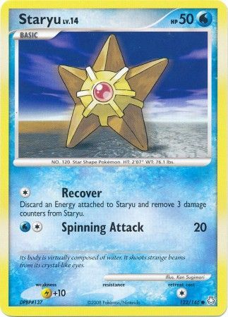 Staryu 122/146-Kantocards
