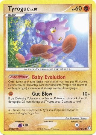 Tyrogue 126/146-Kantocards