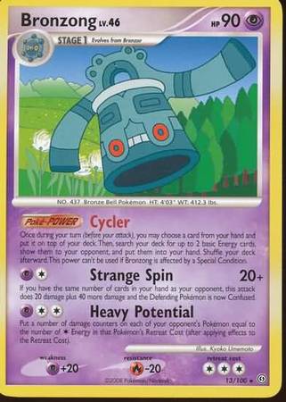 Bronzong 13/100-Kantocards