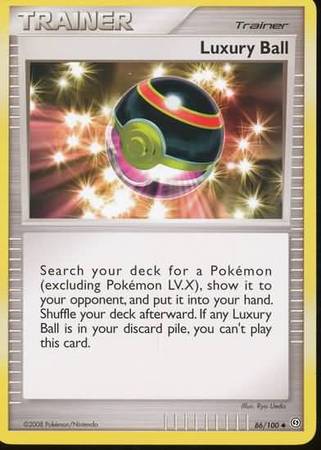 Luxury Ball 86/100-Kantocards