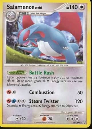 Salamence 24/100-Kantocards