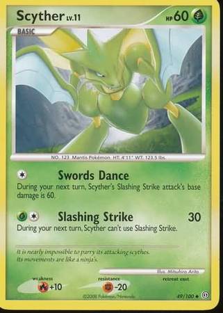 Scyther 49/100-Kantocards