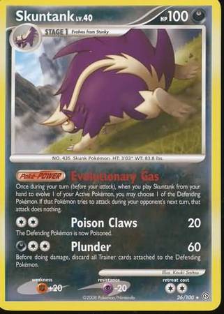 Skuntank 26/100-Kantocards