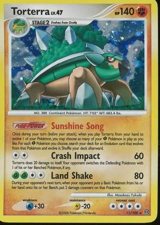 Torterra 11/100-Kantocards