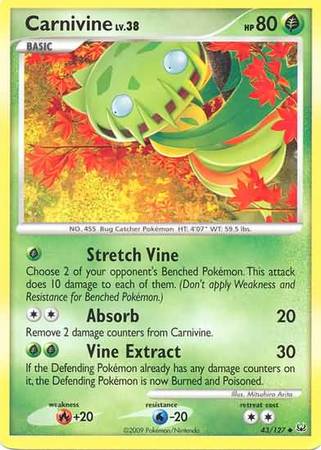 Carnivine 43/127-Kantocards