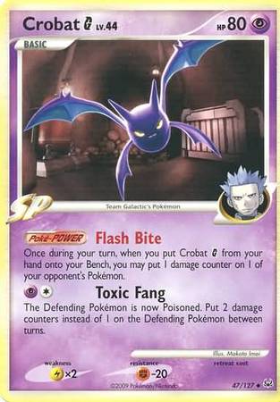 Crobat Pokémon G 47/127-Kantocards