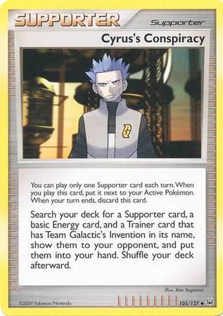 Cyrus's Conspiracy 105/127-Kantocards