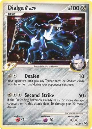 Dialga Pokémon G 7/127-Kantocards