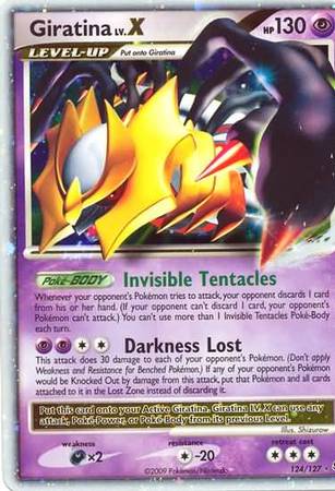 Giratina LV.X 124/127-Kantocards