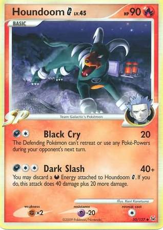 Houndoom Pokémon G 50/127-Kantocards