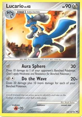 Lucario 53/127-Kantocards