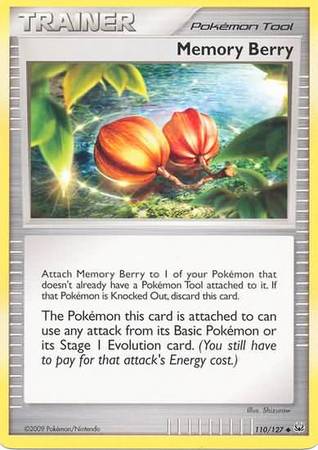 Memory Berry 110/127-Kantocards