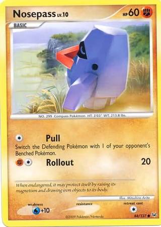 Nosepass 84/127-Kantocards