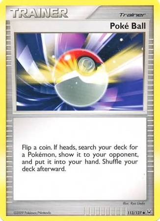 Poké Ball 113/127-Kantocards