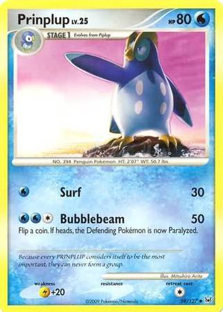 Prinplup 59/127-Kantocards