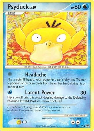 Psyduck 87/127-Kantocards