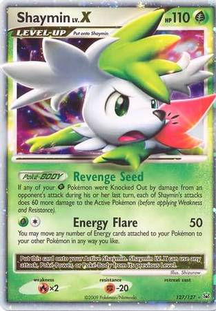 Shaymin LV.X 127/127-Kantocards