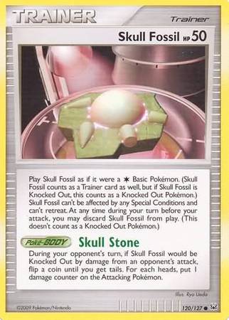 Skull Fossil 120/127-Kantocards