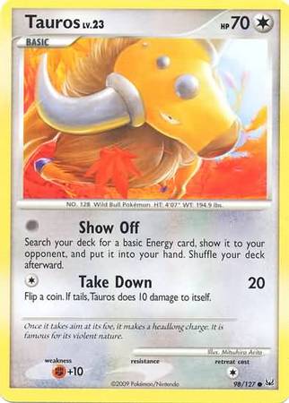 Tauros 98/127-Kantocards