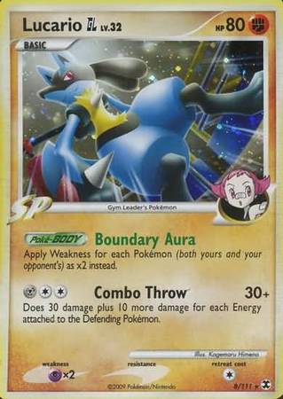 Lucario Pokémon GL 8/111-Kantocards