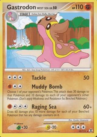 Gastrodon West Sea 22/111-Kantocards