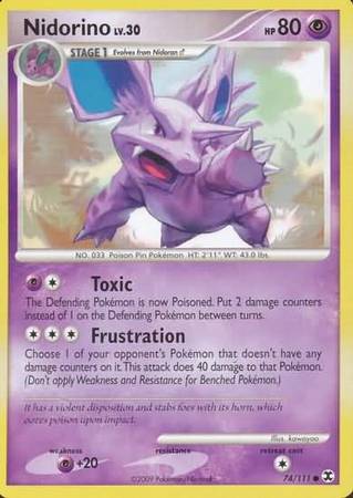 Nidorino 74/111-Kantocards