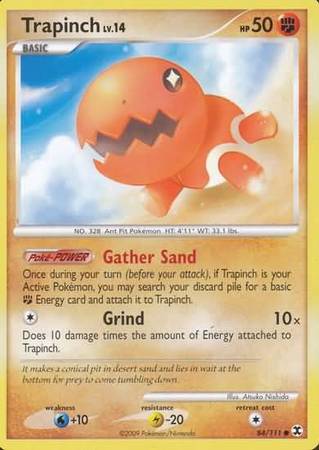 Trapinch 84/111-Kantocards