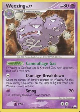 Weezing 87/111-Kantocards