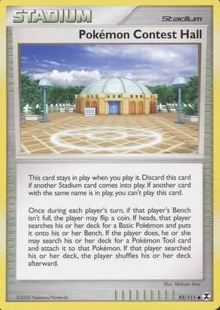Pokémon Contest Hall 93/111-Kantocards