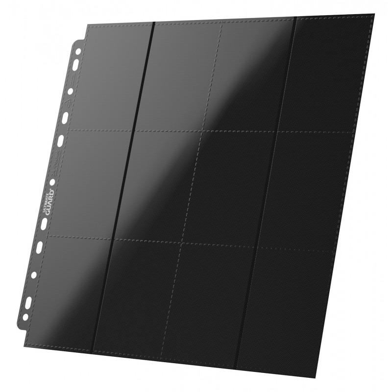 Páginas de 24 Espacios (Abertura Lateral) Negras (10)-Kantocards