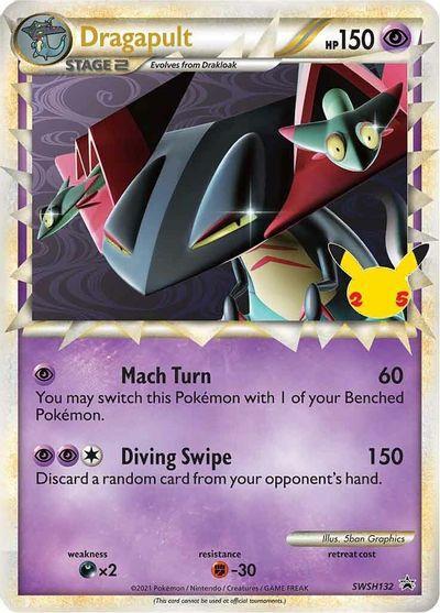 Dragapult (Prime) - SWSH132 Jumbo-Kantocards