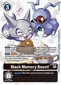 Black Memory Boost! P-039-Kantocards