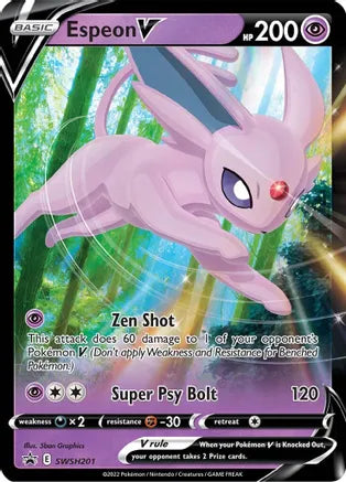Espeon V - SWSH201-Kantocards