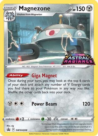 Magnezone SWSH208 - SELLADO-Kantocards