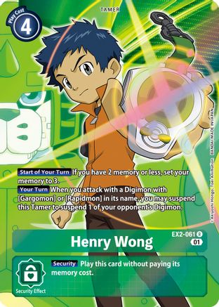 Henry Wong EX2-061 (Arte Alterno)-Kantocards