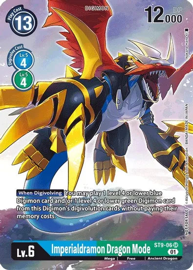 Imperialdramon Dragon Mode ST9-06-Kantocards