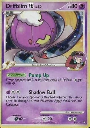 Drifblim Pokémon FB 3/147-Kantocards
