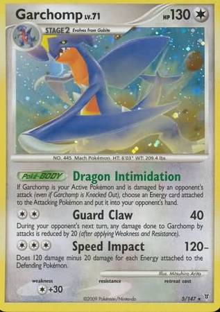 Garchomp 5/147-Kantocards