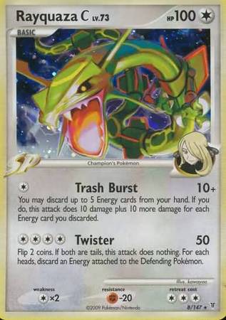Rayquaza Pokémon C 8/147-Kantocards